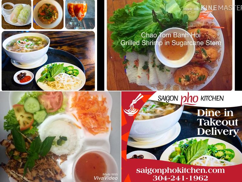 Saigon Pho Kitchen Menu
