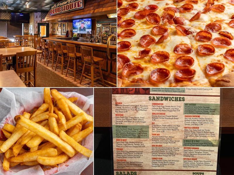 Potters's Grill Menu