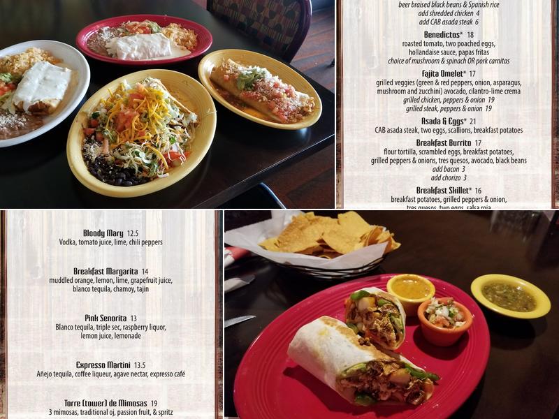 Agave Cocina & Cantina Menu