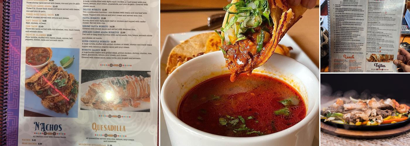Fiesta Azteca Menu