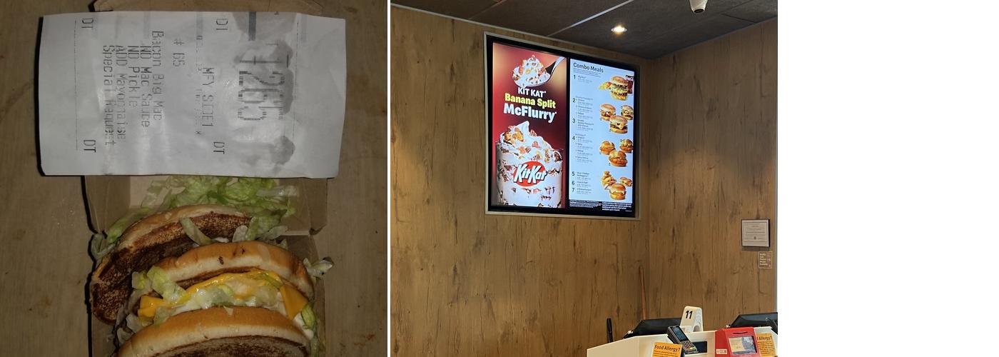 McDonald's Menu