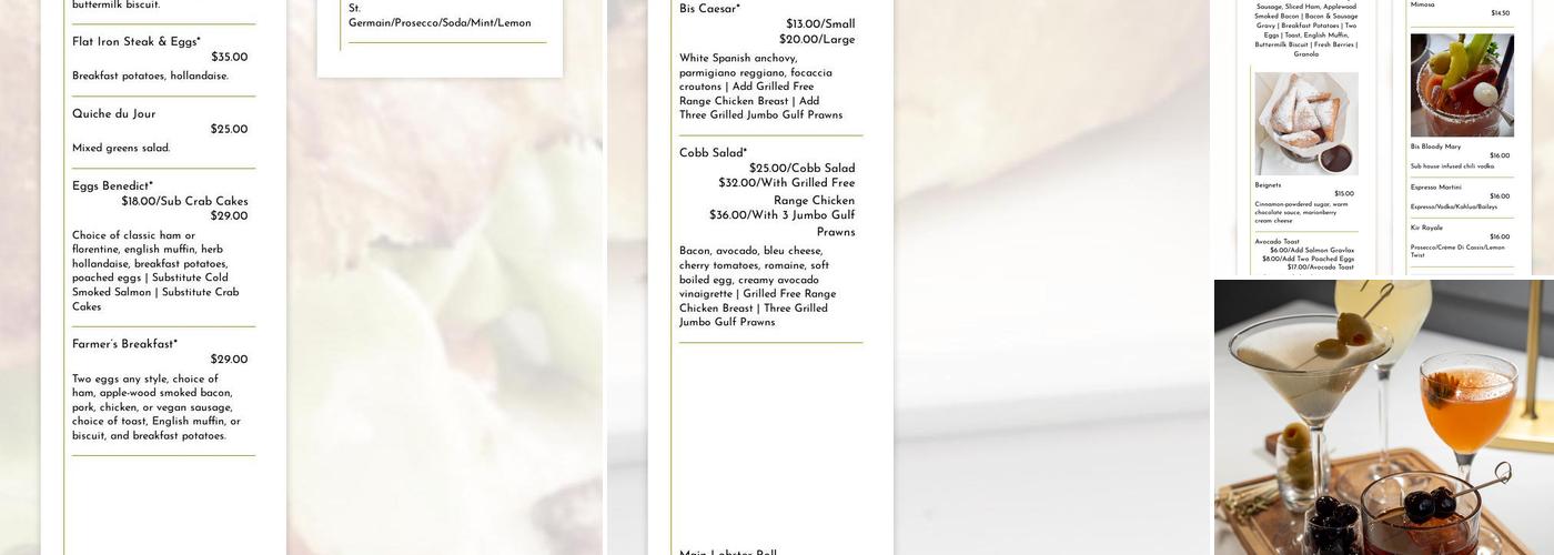 Bis on Main Menu