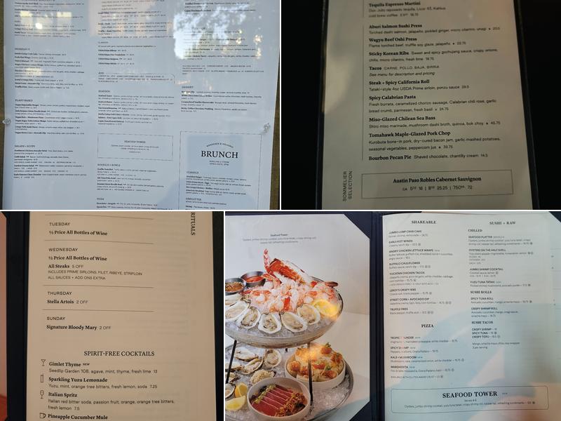Earls Kitchen + Bar Menu