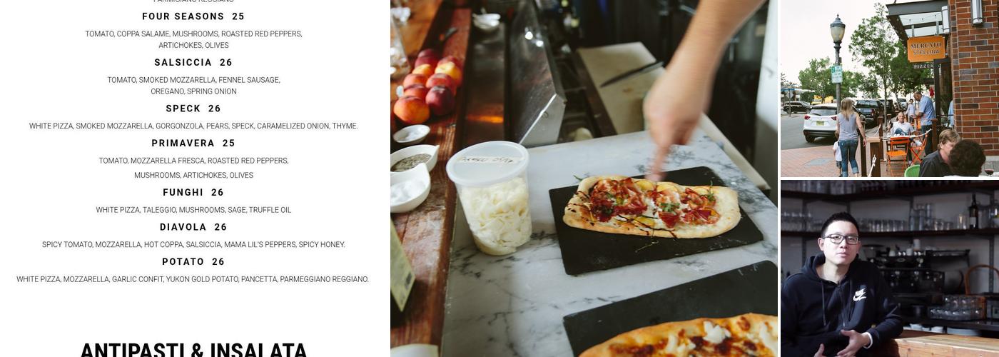 Mercato Stellina Pizzeria Menu