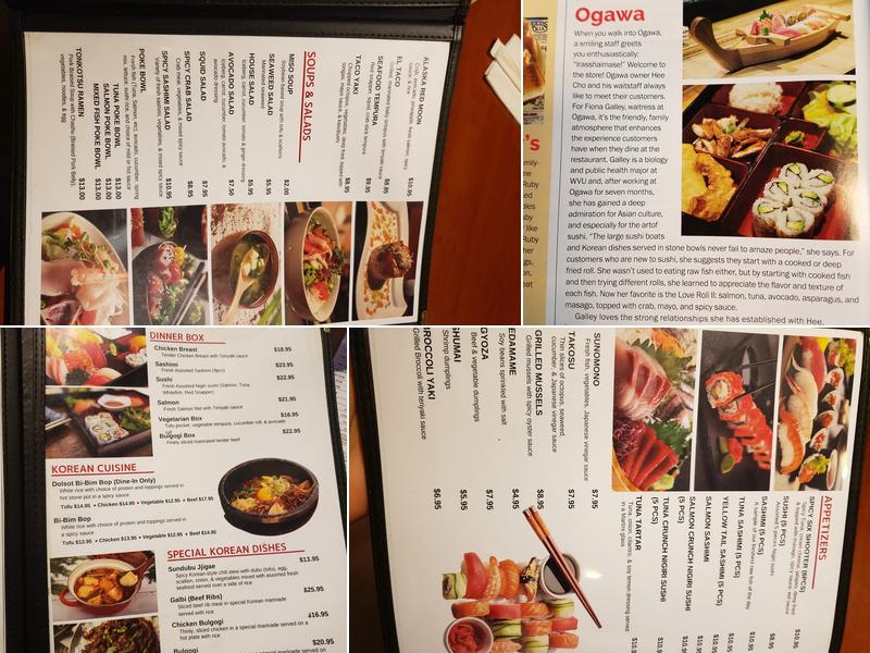 Ogawa Menu