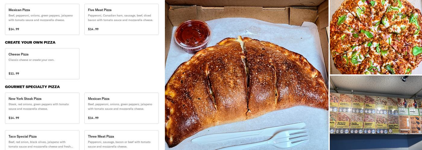 Robin Hood Pizza (Kent) Menu