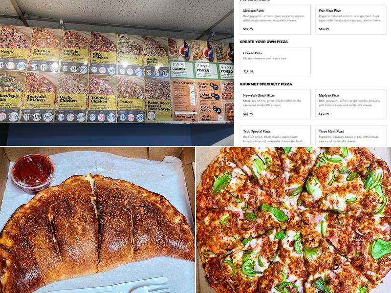 Robin Hood Pizza (Kent) Menu