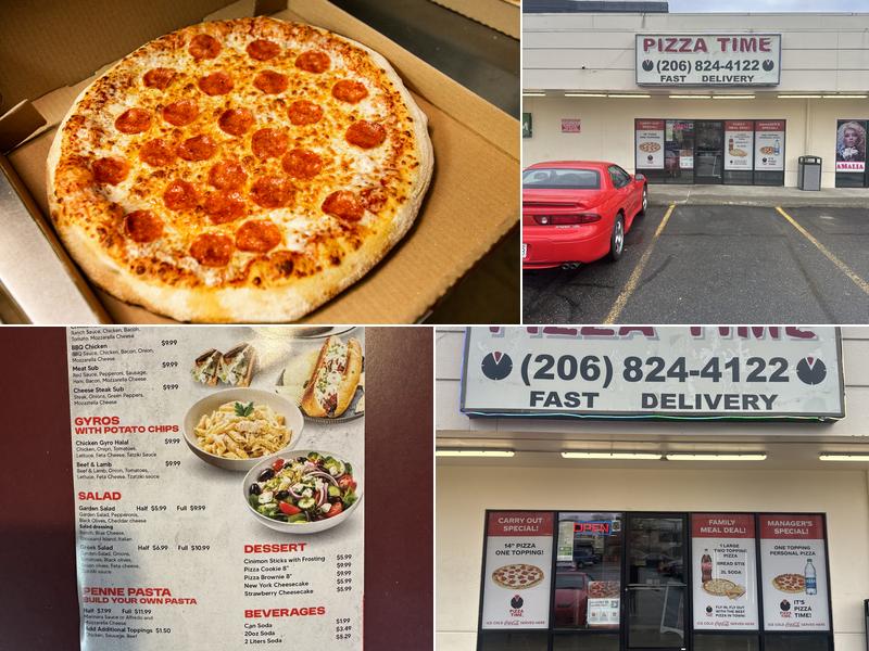 Pizza Time 20010 International Blvd, SeaTac