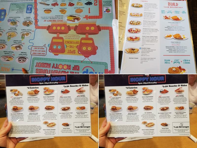 IHOP Menu