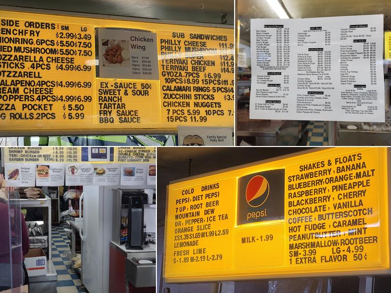 Family Drive-In Menu