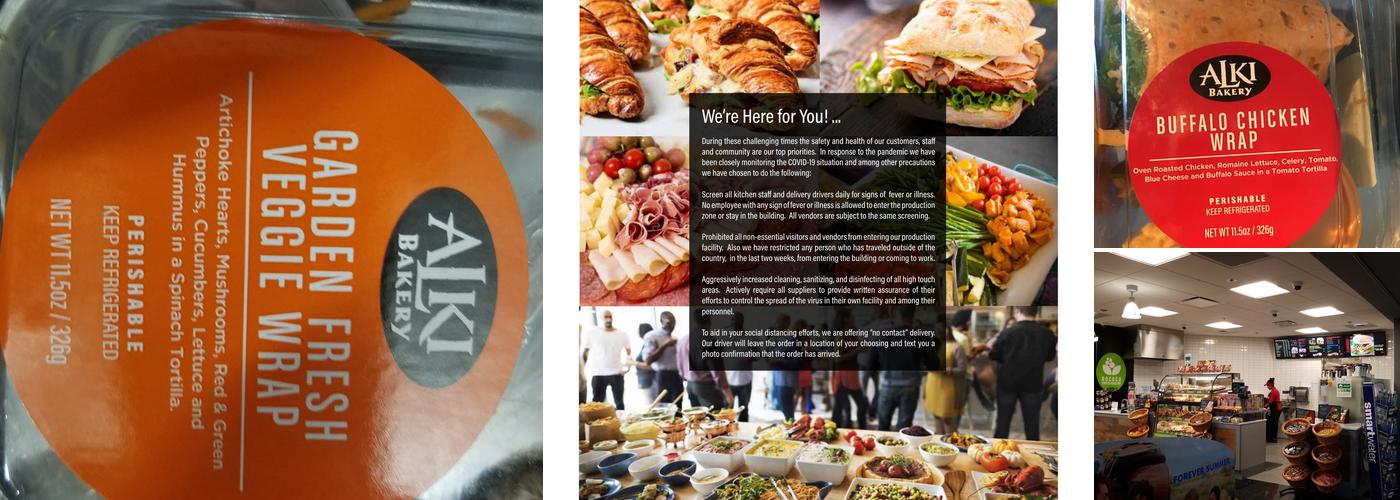 Alki Bakery Menu