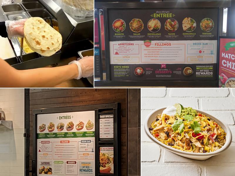 Cafe Rio Fresh Modern Mexican Menu