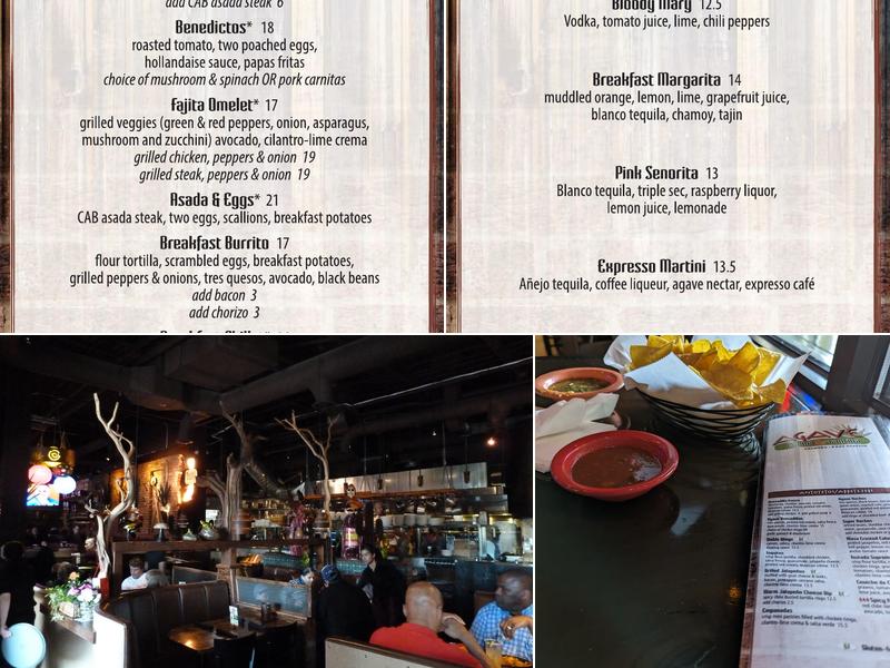 Agave Cocina & Cantina Menu