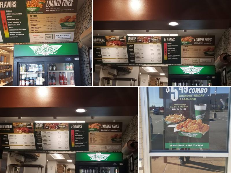 Wingstop Menu