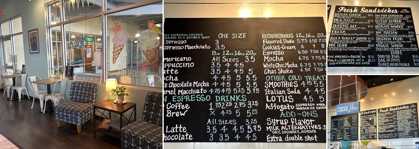 Seas the Day Cafe Menu