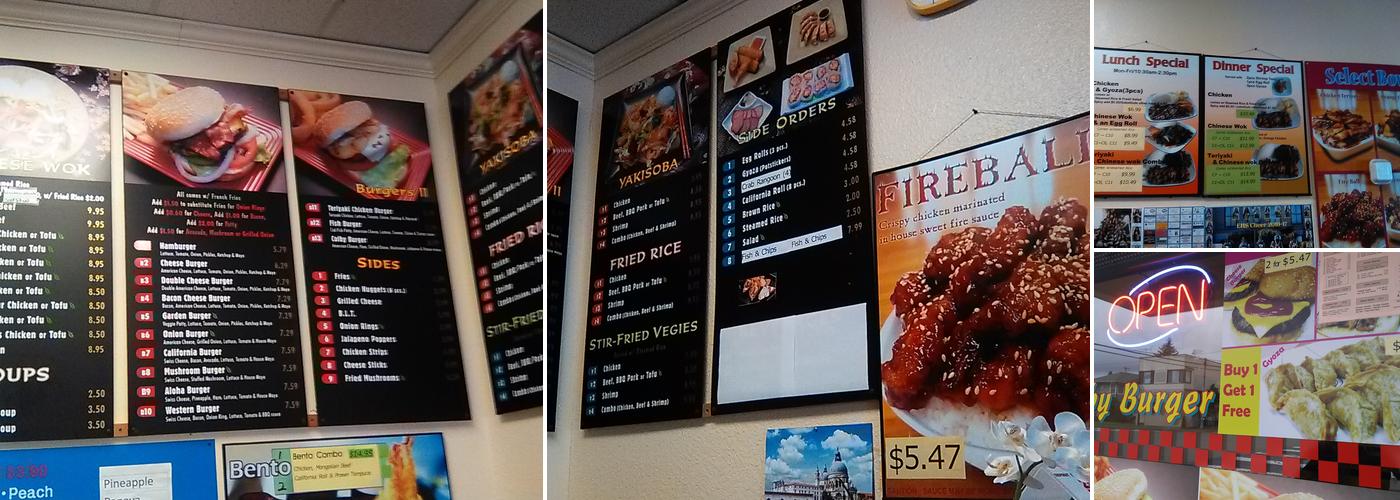 Best Teriyaki & Wok Menu