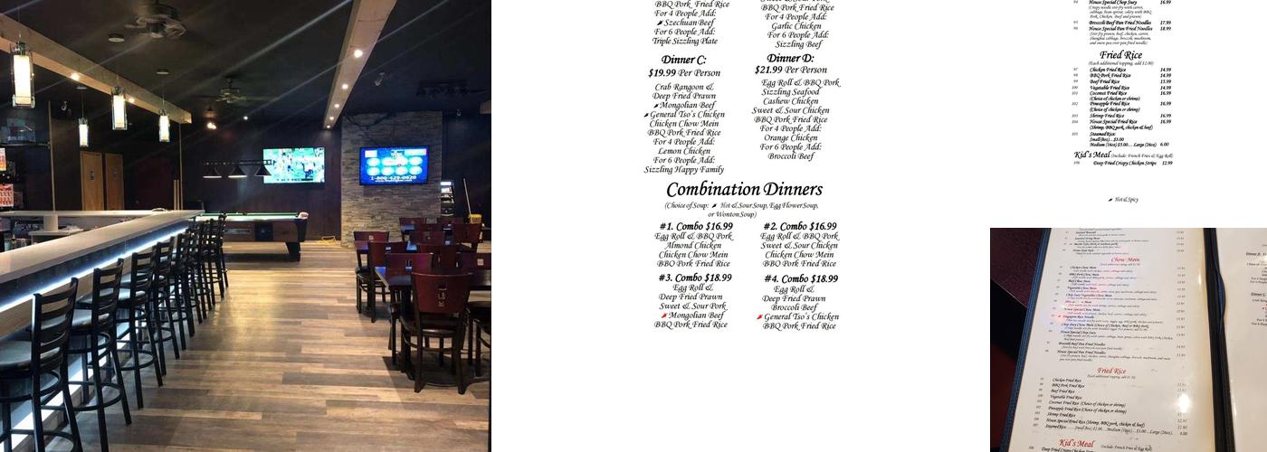 Chopsticks House Menu