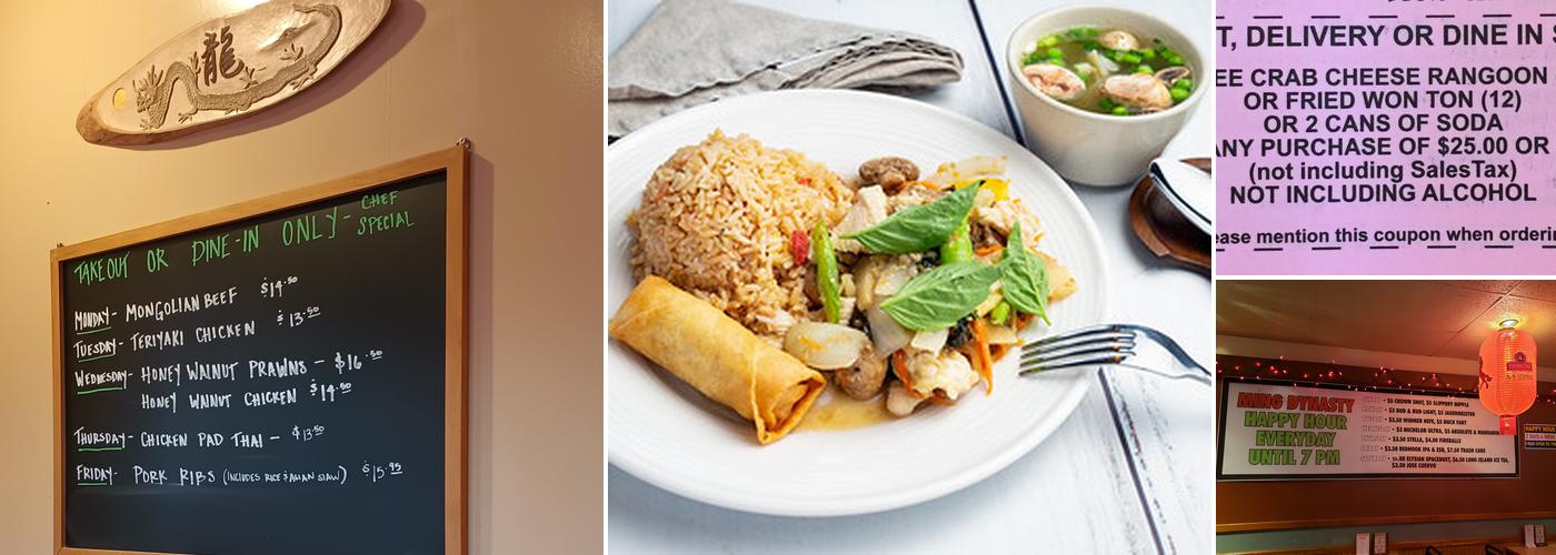 Chinnie's Kitchen Menu