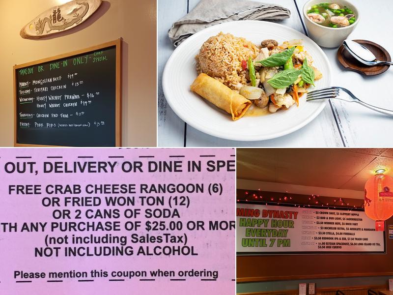 Chinnie's Kitchen Menu