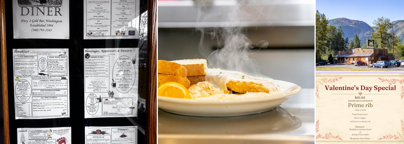 Mountain View Diner Menu