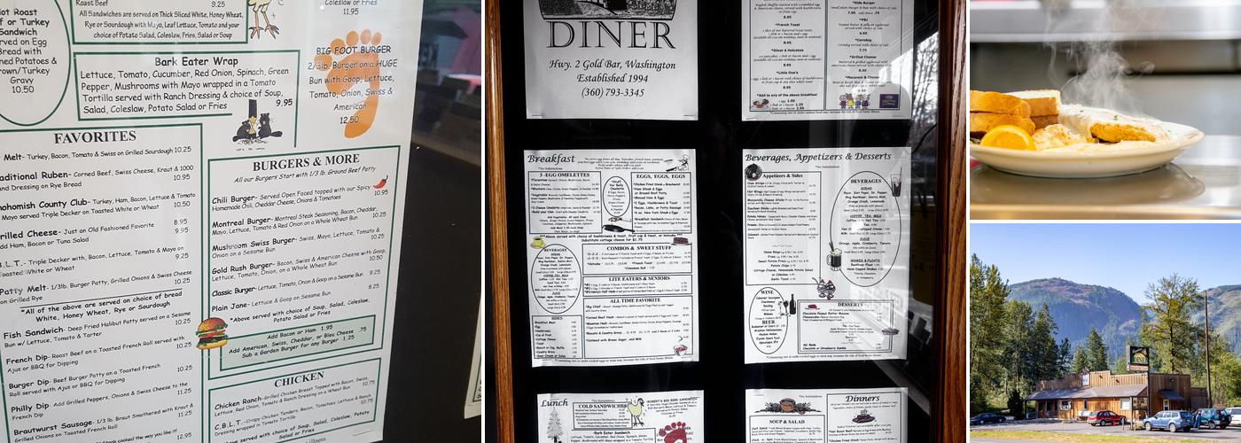 Mountain View Diner Menu