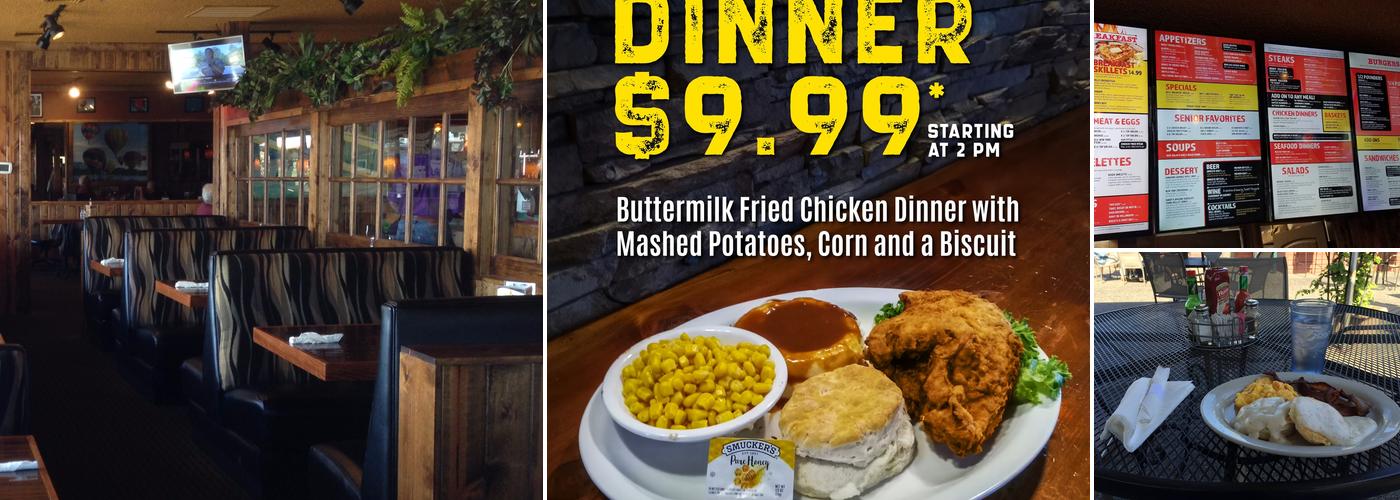 Buzz Inn Steakhouse Menu