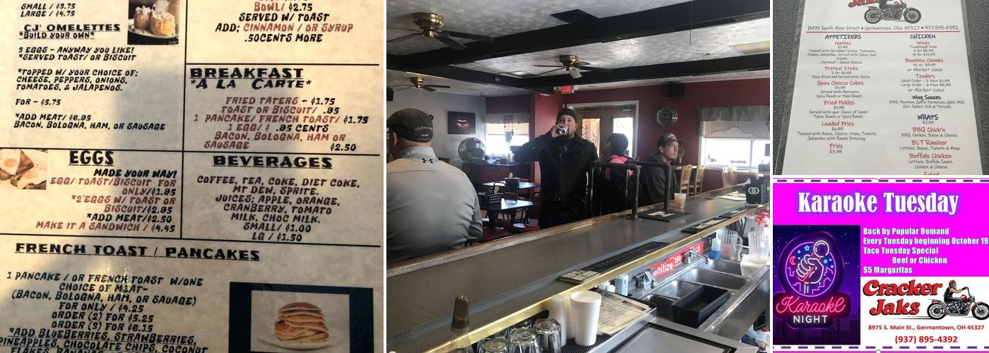 CrackerJaks Corner Menu