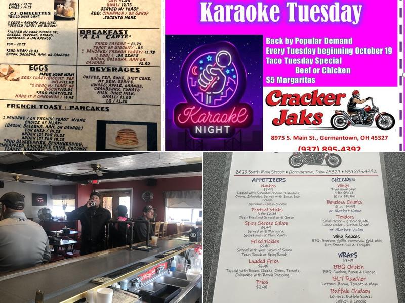 CrackerJaks Corner Menu