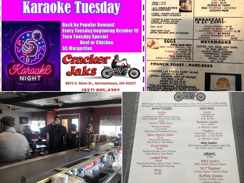 CrackerJaks Corner Menu