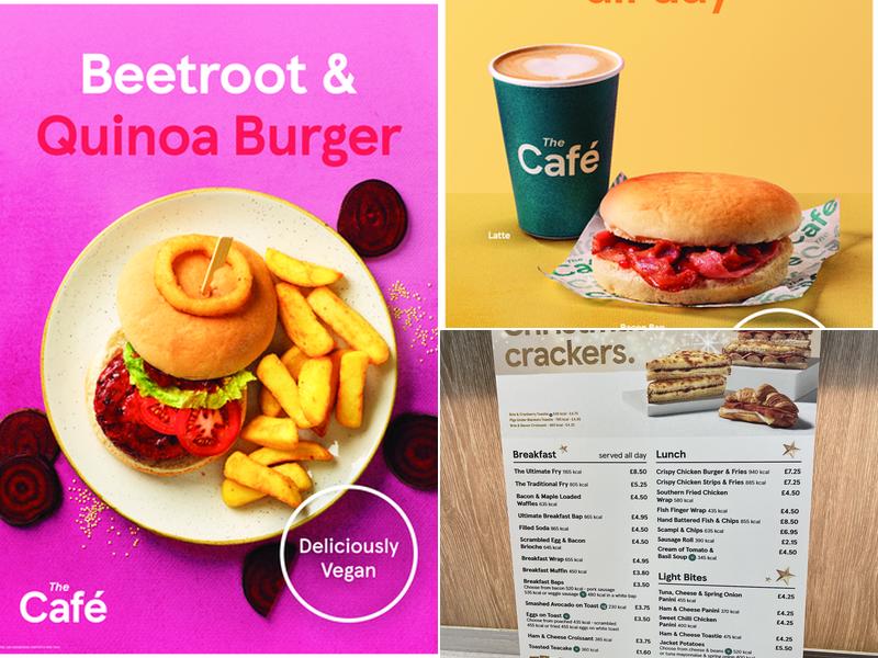 Tesco Cafe Menu