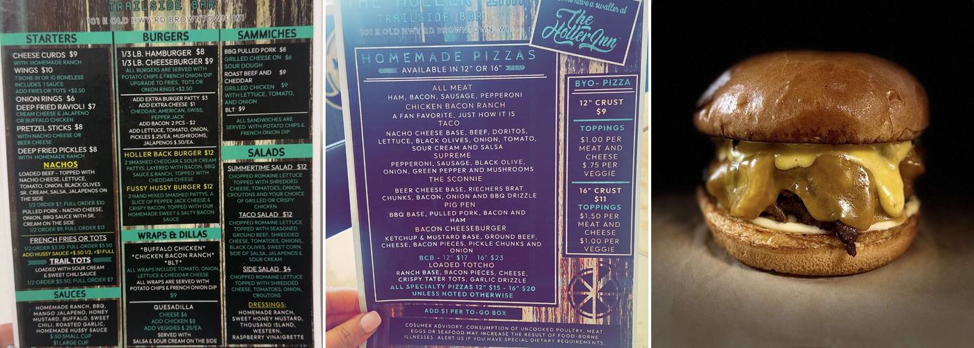 The Holler Inn Menu