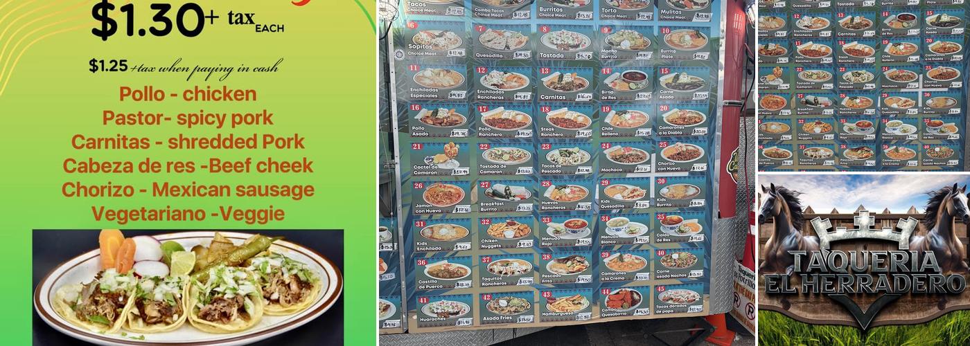 Taqueria Los Potrillos #5 Menu