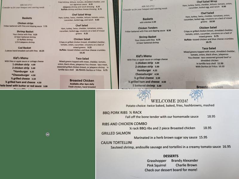 Corner Pub & Deli Menu