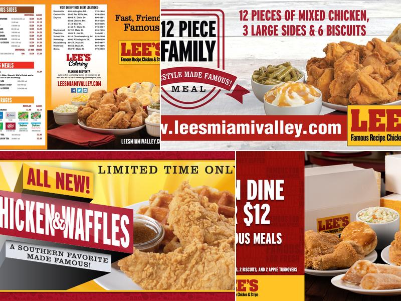 Lee's Famous Recipe Chicken Menu