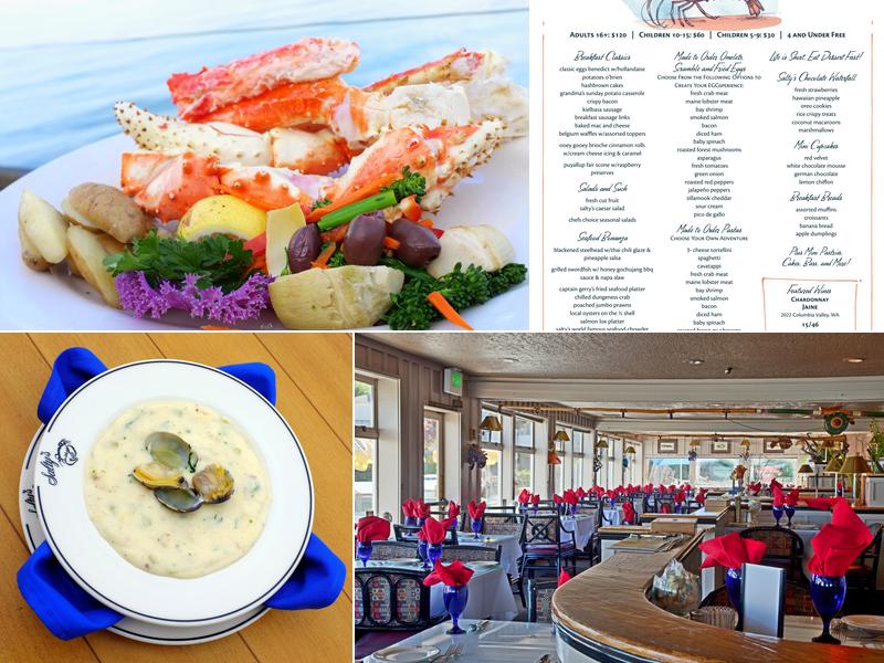 Salty's at Redondo Beach Menu