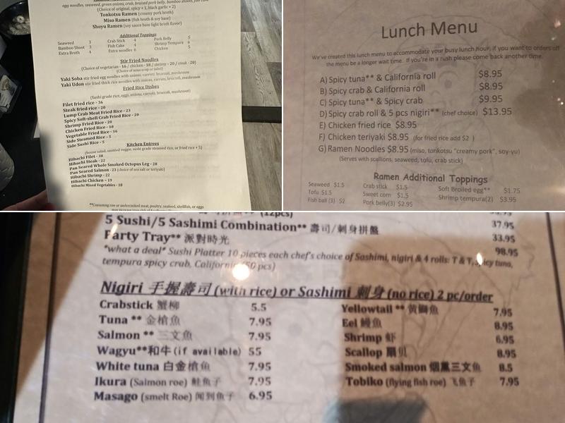 Monk Menu