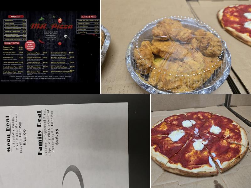 Mr. Pizza Menu