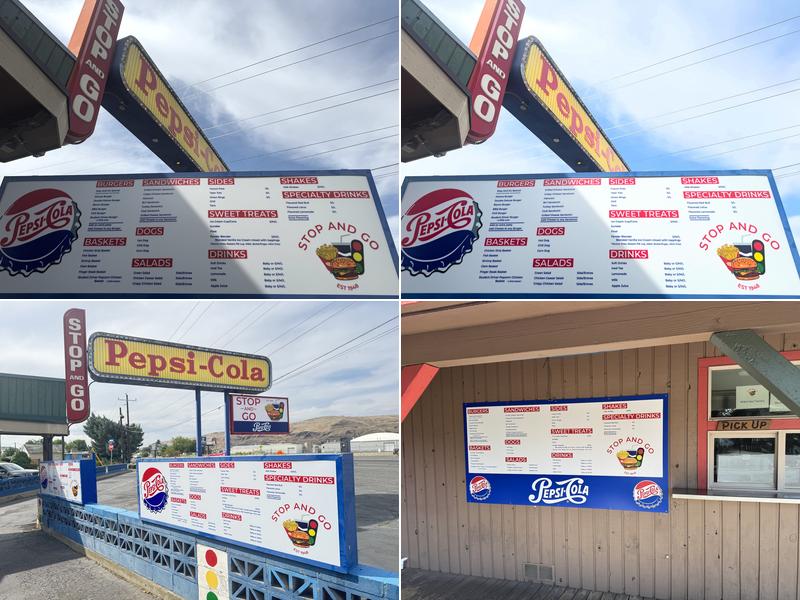 Stop & Go Drive Inn Menu