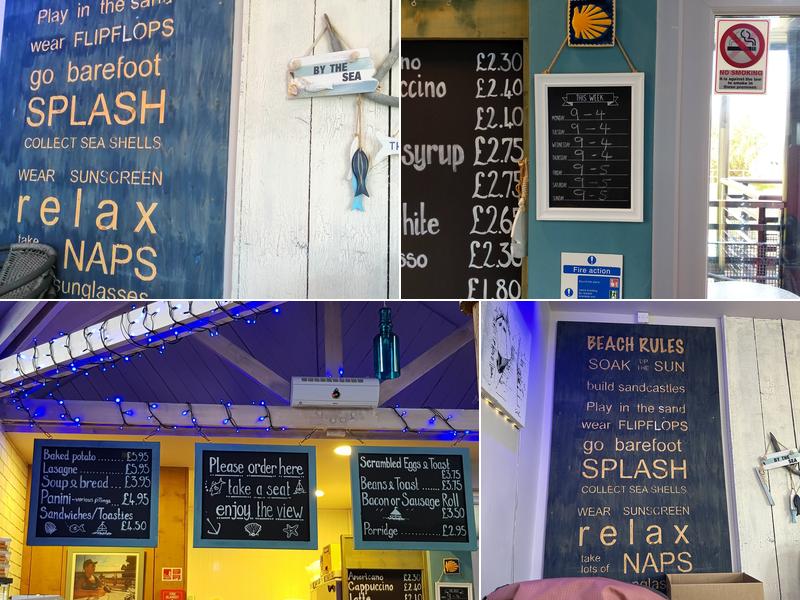 Shorebird Coffee Hut Menu