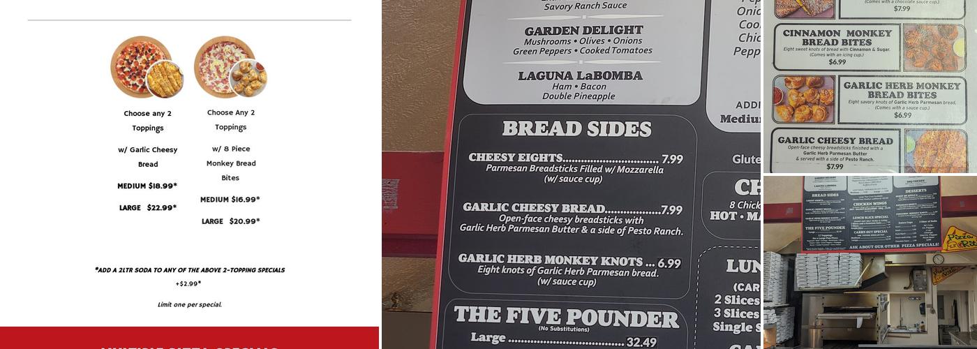 Pizza Rita Menu