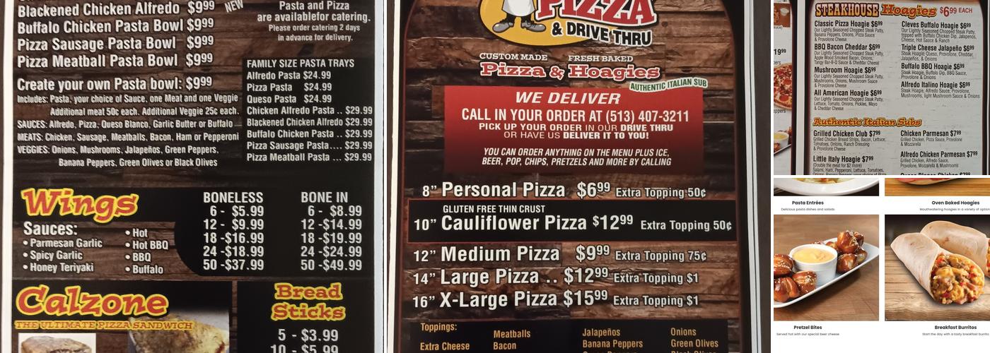 Maka Mia Pizza Menu