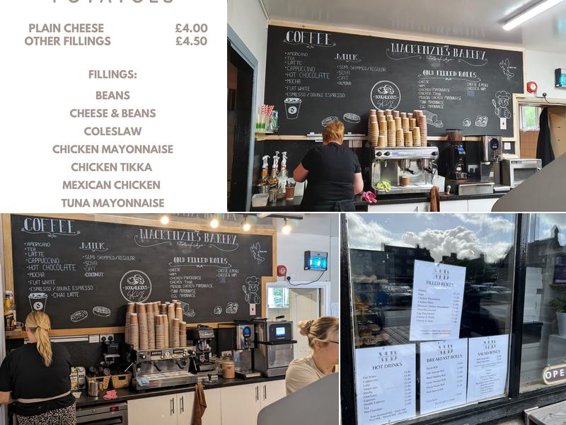 MacKenzie's Bakery Menu