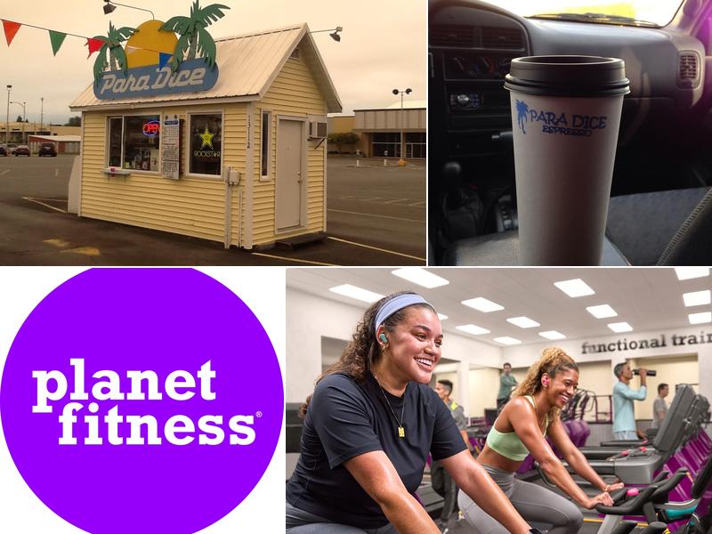 Para Dice Espresso Planet Fitness, 13112 E Sprague Ave, Spokane Valley