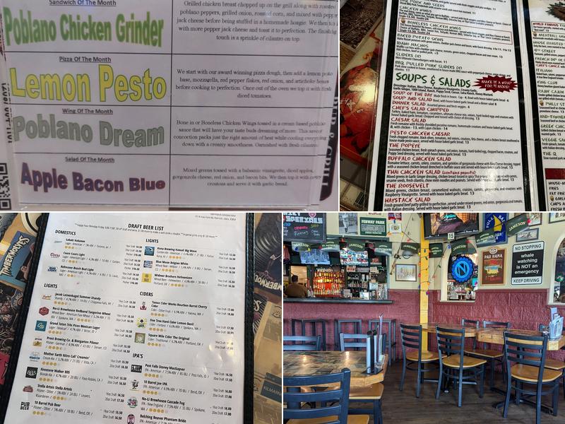 Capone's Pub & Grill Menu