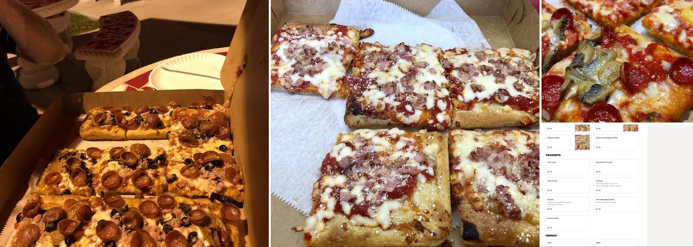 Frankie's Pizza Menu