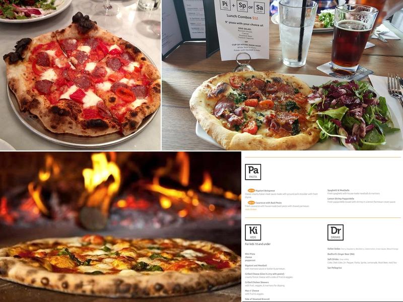 Elemental Pizza Menu