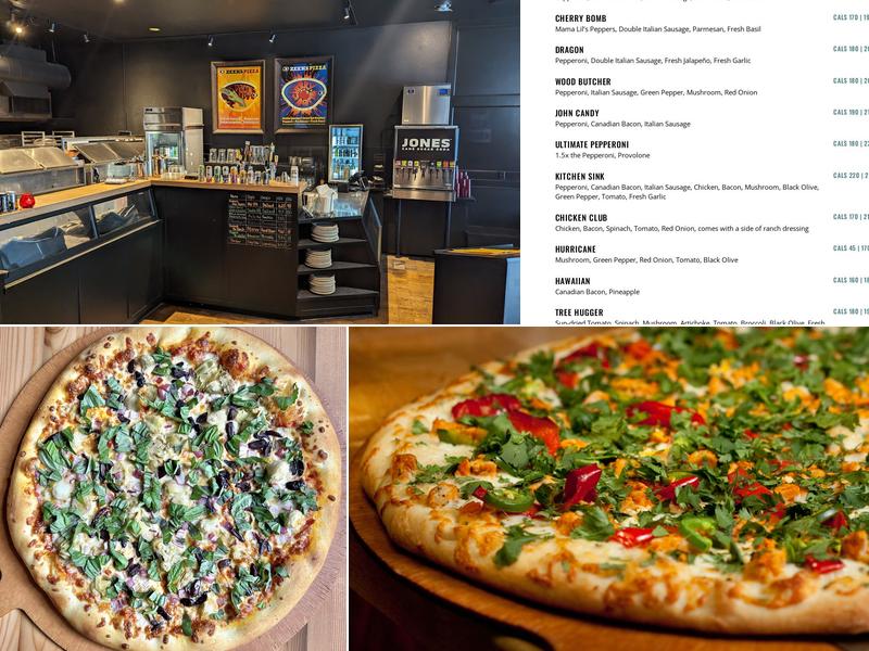 Zeeks Pizza Menu