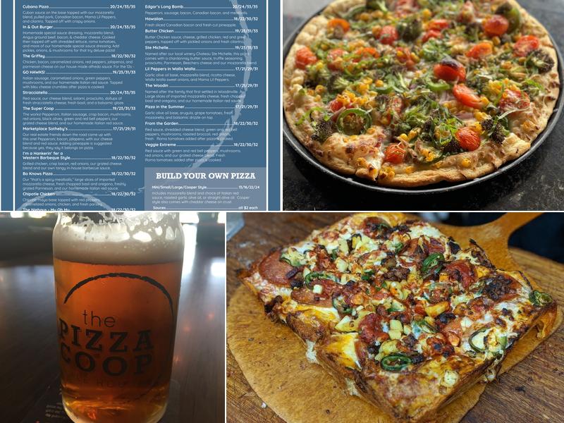 The Pizza Coop & Ale House Menu
