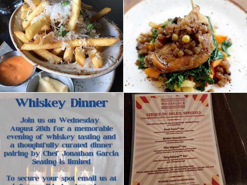 Woodblock Menu