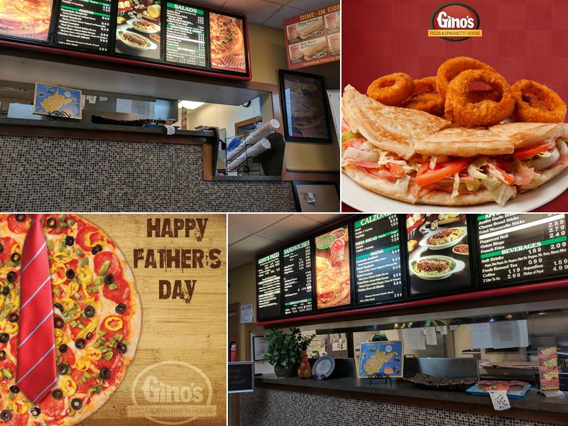 Gino's Pizza & Spaghetti House Menu
